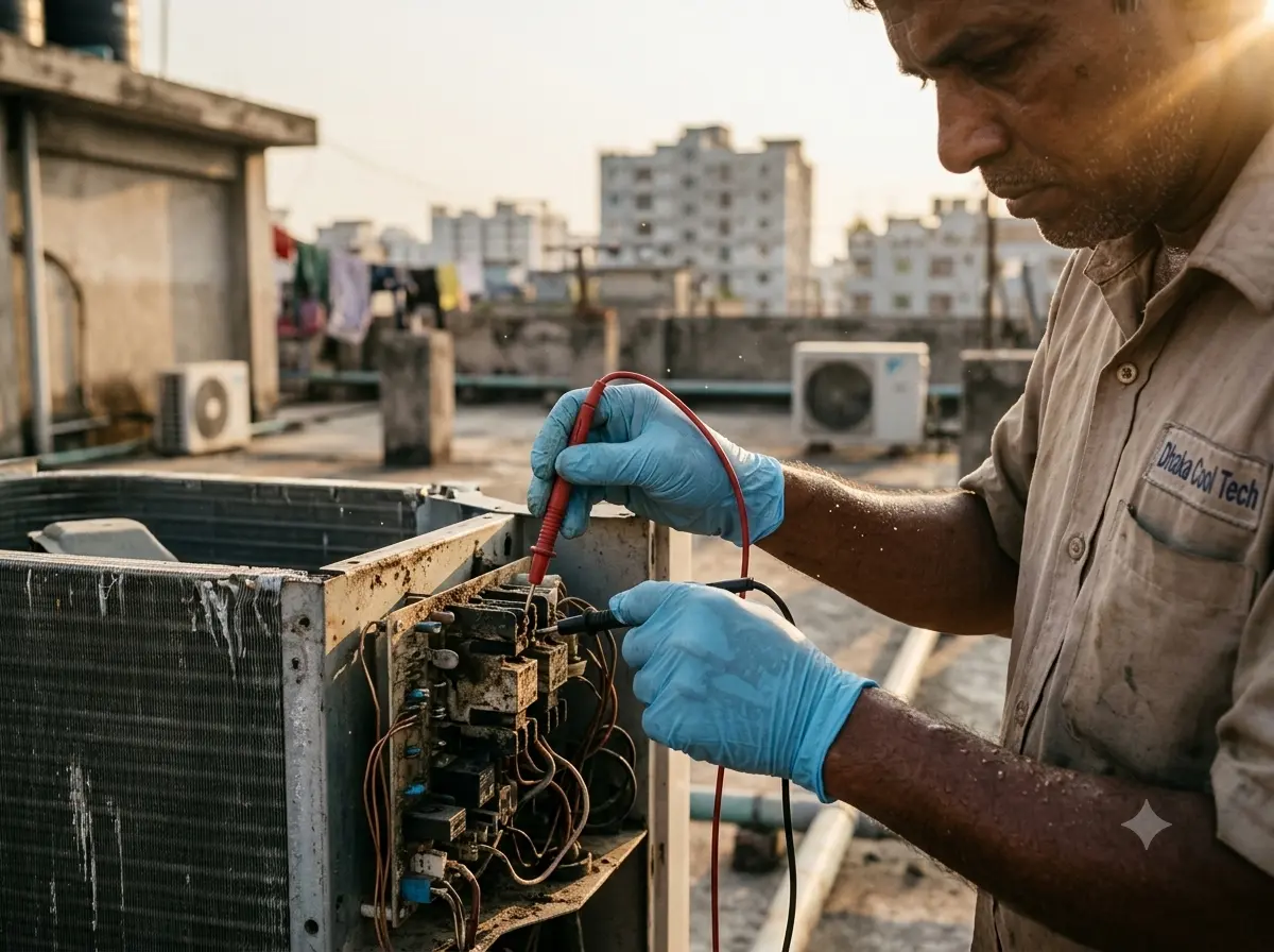 Central AC repair in Qatar