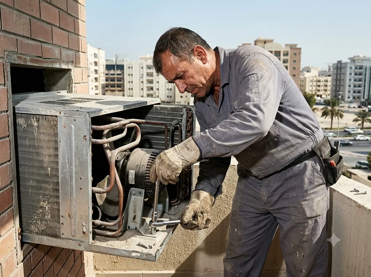 Window AC repair service